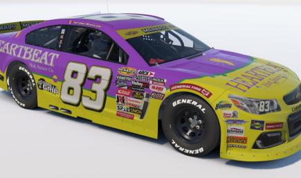 #83 Heartbeat Hot Sauce Chevy SS Throwback Paint