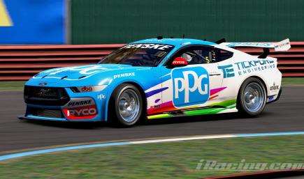 Austin Cindric PPG Supercars Mustang Concept