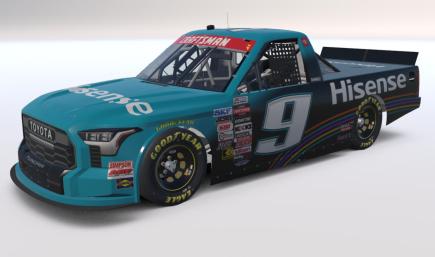 Hisense Toyota Tundra (Custom Number)