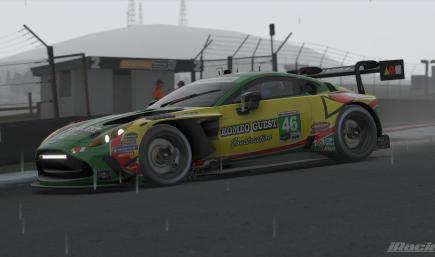 Carl Long Romeo Guest Aston Martin GT3 - IMSA